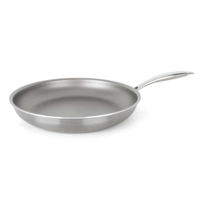 DotShield Koekenpan 24cm met glazen deksel, duurzaam en PFAS-vrij, tri-ply constructie voor gezond koken
