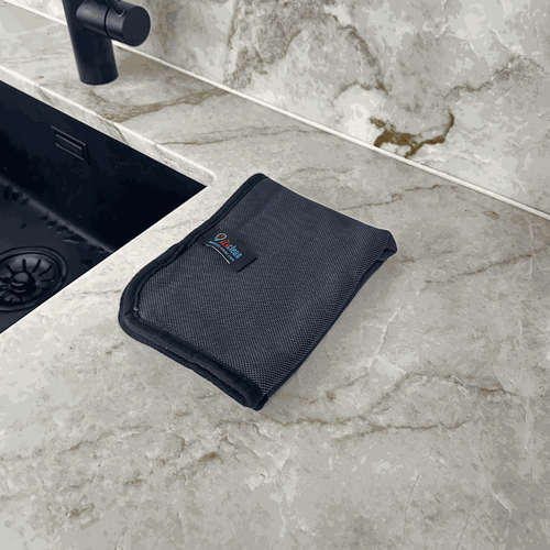microvezel droogdoek van iZi-Clean voor streeploos drogen van douche, glas en kranen