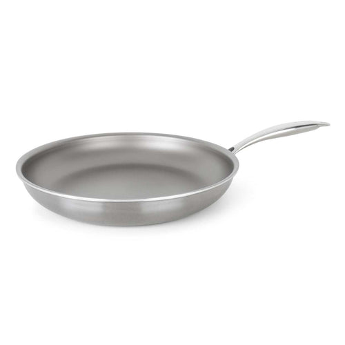 DotShield Koekenpan 24cm met glazen deksel, duurzaam en PFAS-vrij, tri-ply constructie voor gezond koken