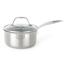 DotShield Steelpan 16cm met glazen deksel