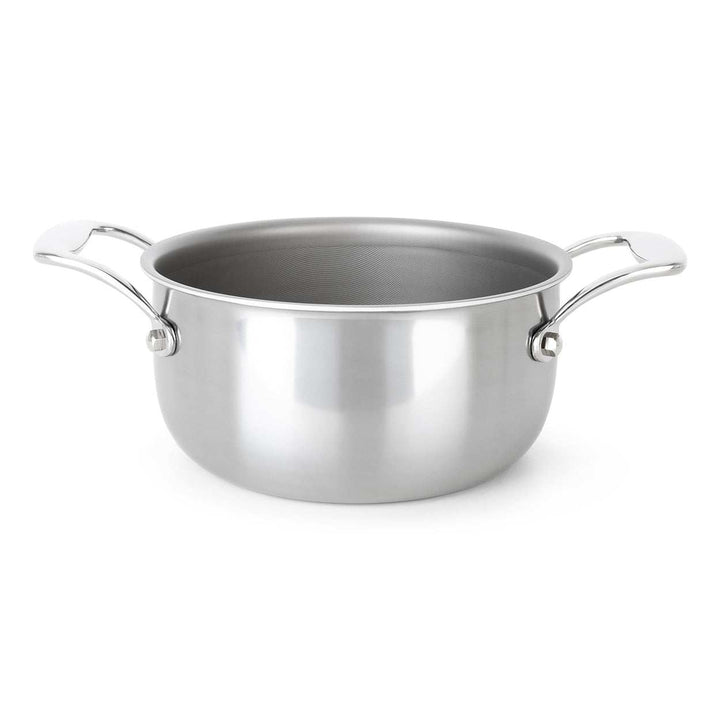 DotShield Soeppan 20 cm met glazen deksel en PFAS-vrije antiaanbaklaag voor gezond koken