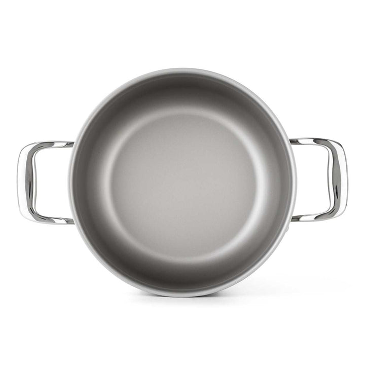 DotShield Soeppan 20 cm met glazen deksel en PFAS-vrije antiaanbaklaag voor gezond koken