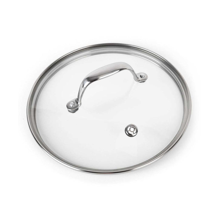 DotShield Koekenpan 20cm met glazen deksel, PFAS-vrij, krasbestendig en geschikt voor inductie en oven