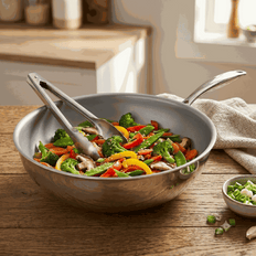 Roerbakgroenten in de DotShield wok 30cm