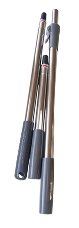 <tc>iZi-Clean</tc> Turbo Twin Mop Steel 19 mm — Reinforced Steel Handle (150 cm)