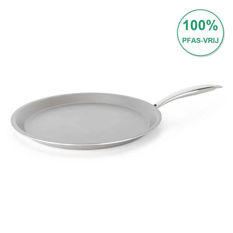 DotShield pannenkoekenpan 28cm met natuurlijke SiO₂ antiaanbaklaag zonder PFAS
