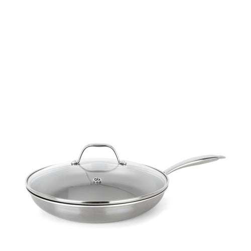 DotShield koekenpan 24 cm met glazen deksel